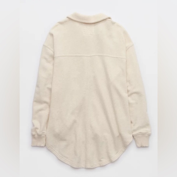 Aerie LumberJane Fleece Shirt - Oversized Fit - Picture 5 of 12